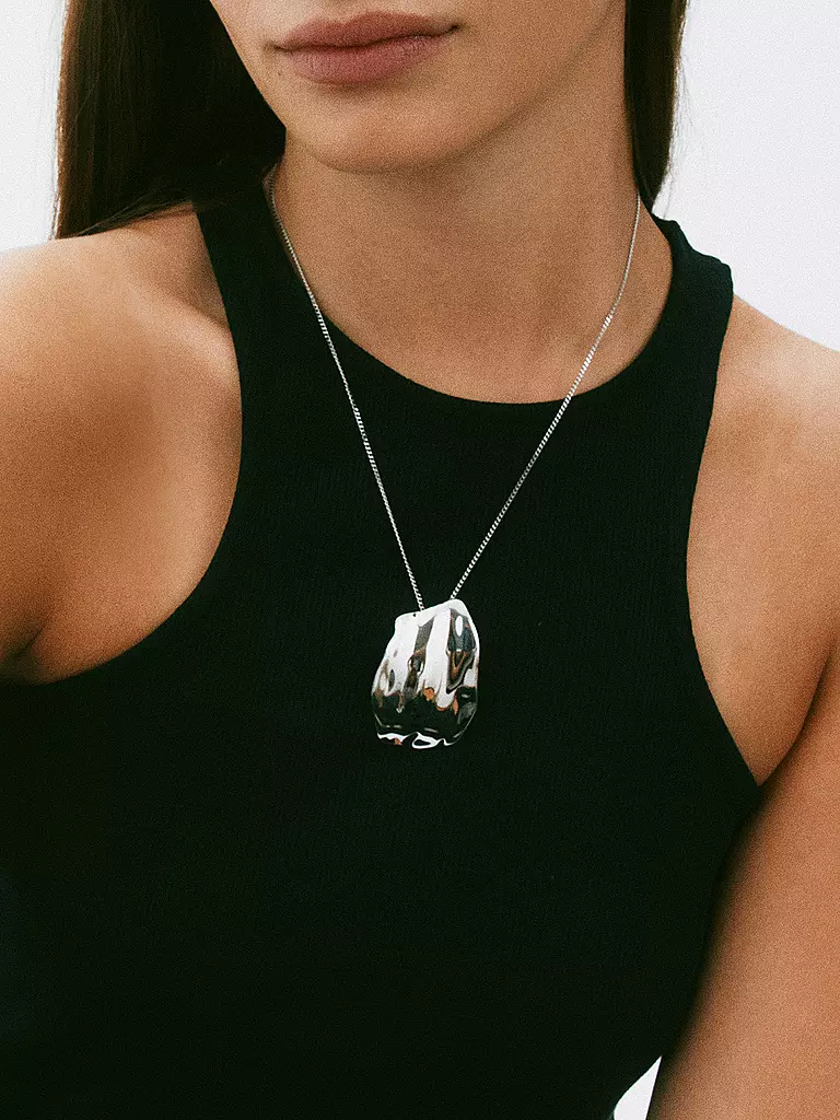 EDBLAD | Collar TIDAL Steel | Plata