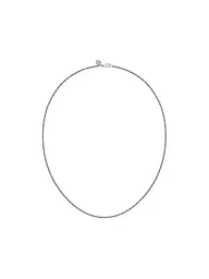 EDBLAD | Collar TINSEL THIN NECKLACE Steel | Plata