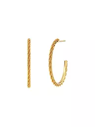 EDBLAD | Criollas TINSEL THIN CREOLES Small Steel | Oro