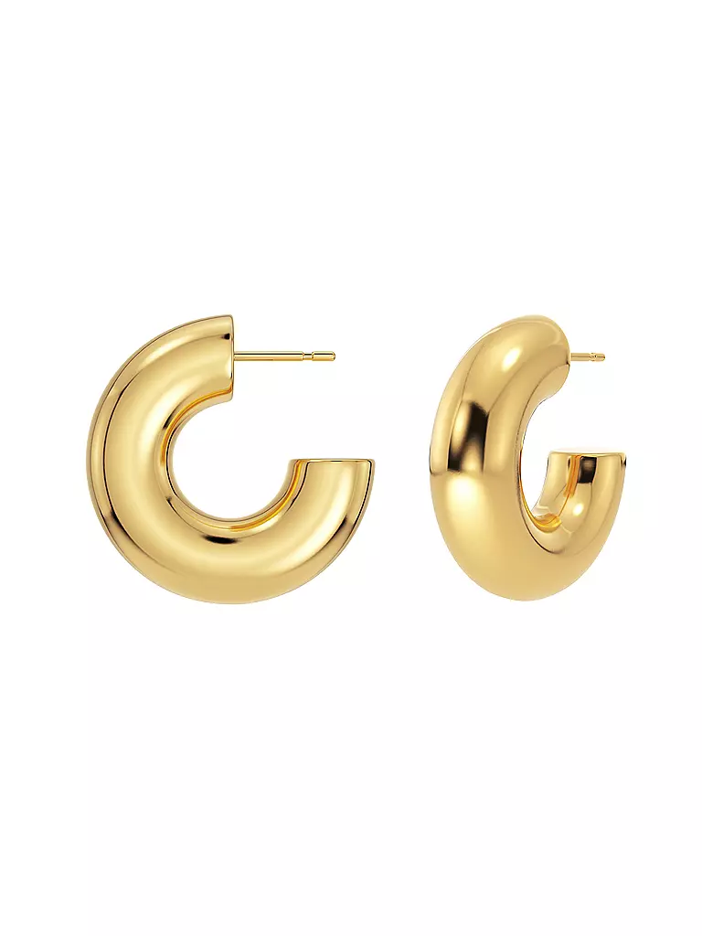 EDBLAD | Creoles CHUNKY CREOLES Large Gold | Oro