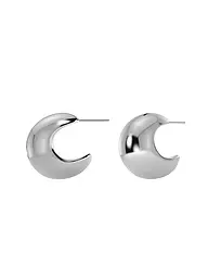 EDBLAD | Aros BOLD CREOLES Large Gold | Plata