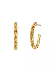 EDBLAD | Creolen TINSEL THIN CREOLES XSmall Steel | Oro