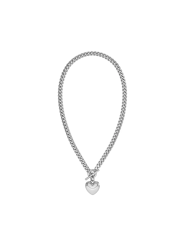 EDBLAD | Halskette BARLEY NECKLACE Maxi Steel | Plata