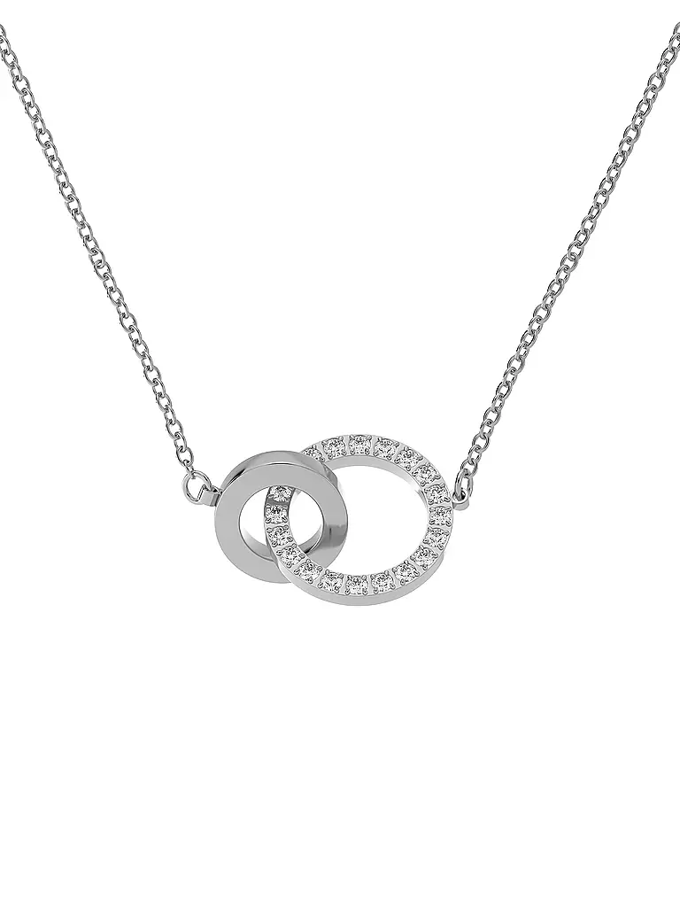 EDBLAD | Halskette ETERNAL ORBIT NECKLACE Steel  | Plata