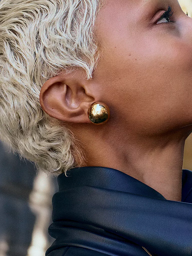 EDBLAD | Pendientes BEAD STUDS Oro | Oro