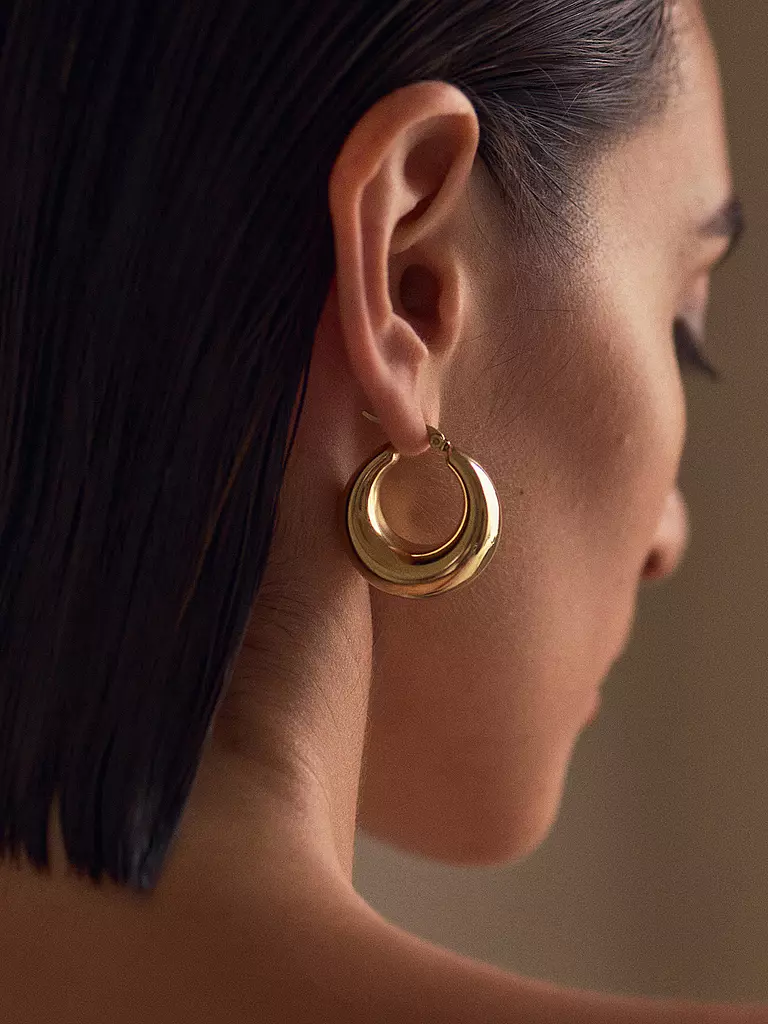EDBLAD | Pendientes BOYD HOOPS Oro | 