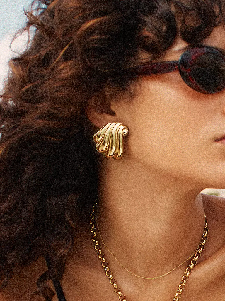 EDBLAD | Pendientes CORAZZA Large Gold | Oro