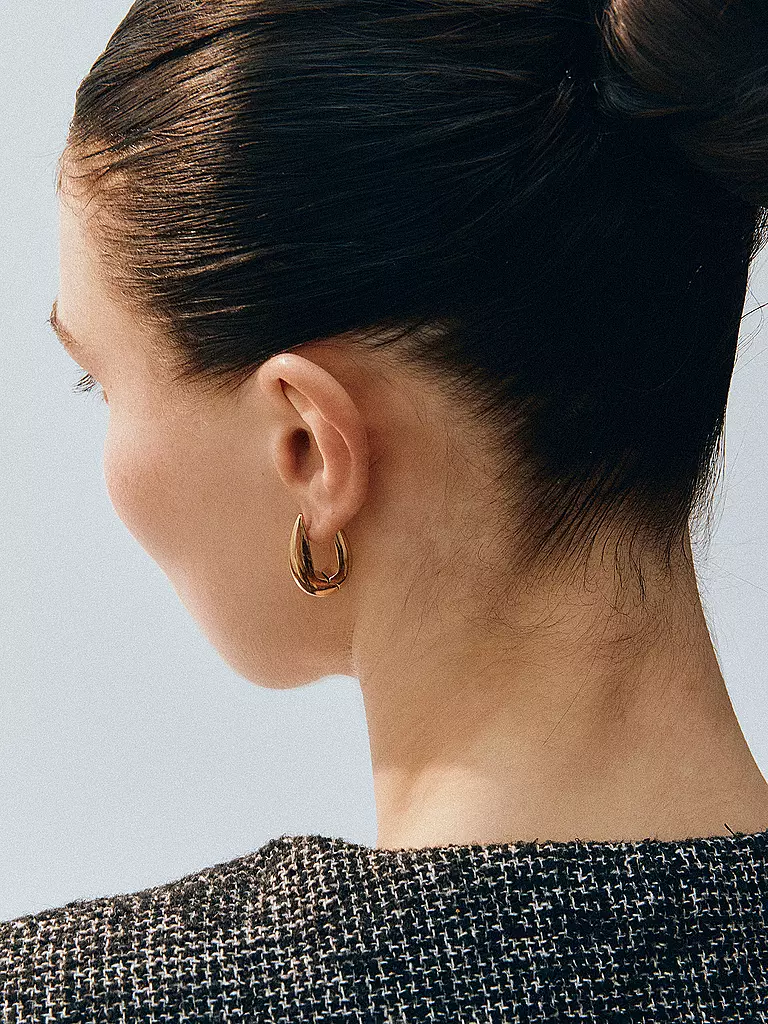 EDBLAD | Pendientes CREST HOOPS Large Gold | 