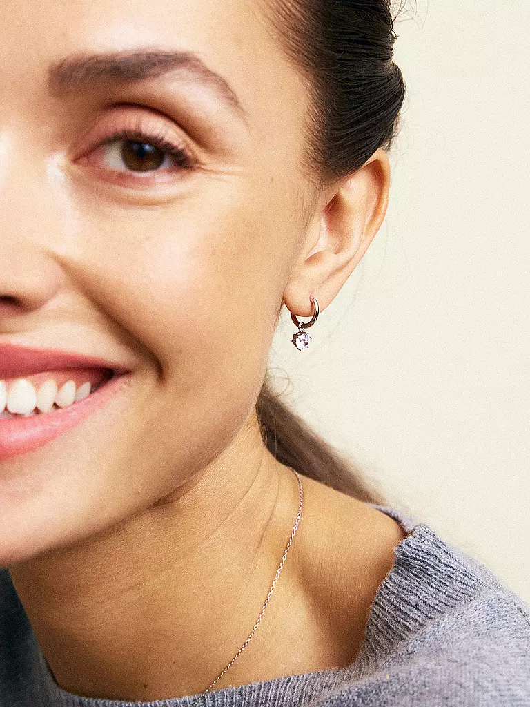 EDBLAD | Pendientes CROWN HOOPS Steel | Plata