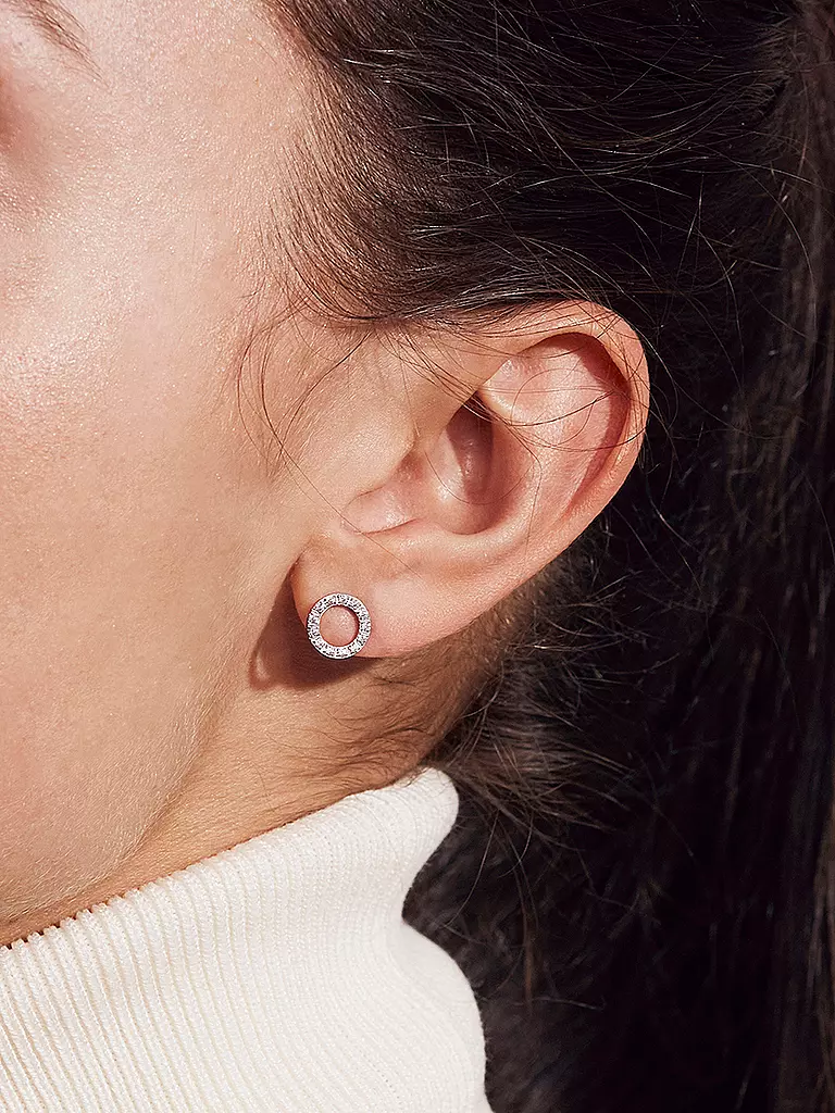 EDBLAD | Pendientes GLOW STUDS MINI Acero | Plata