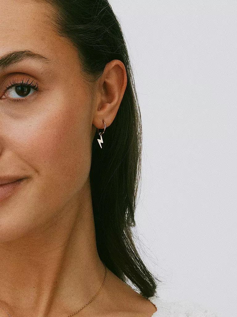 EDBLAD | Pendientes LIGHTNING Oro | Oro