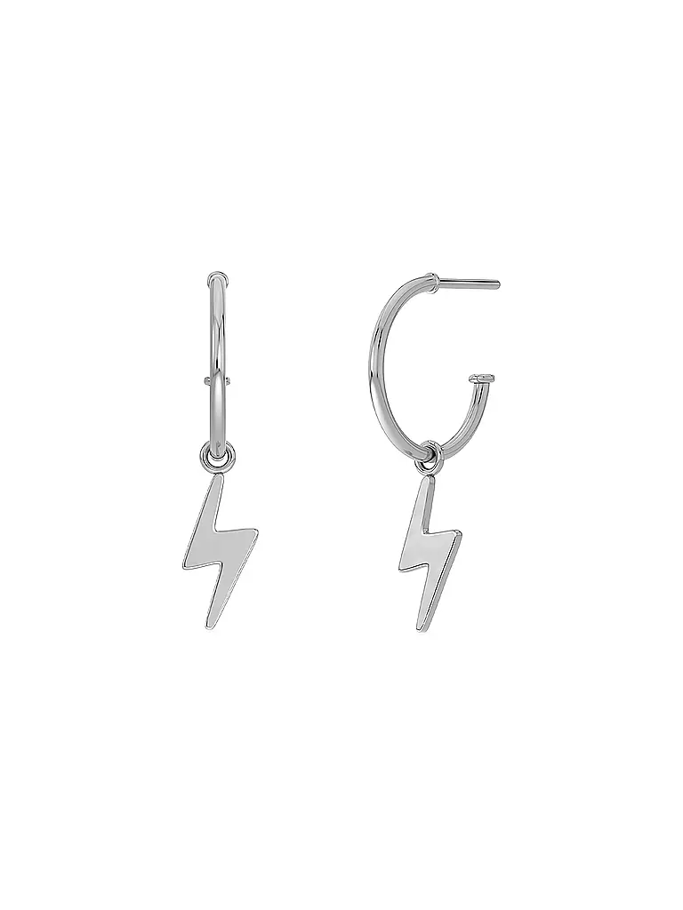 EDBLAD | Pendientes LIGHTNING Steel | Plata