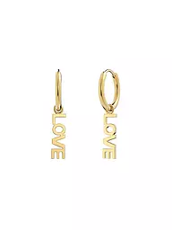 EDBLAD | Pendientes LOVE HOOPS Oro | Oro