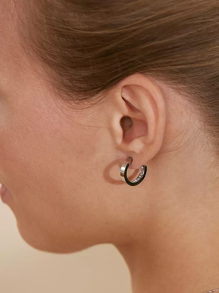 EDBLAD | Pendientes MONACO Mini Steel | Plata