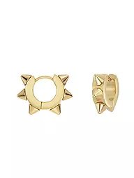EDBLAD | Pendientes PEAK HOOPS ICON Small Gold | Oro