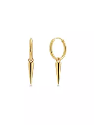 EDBLAD | Pendientes PEAK HOOPS Steel | Oro