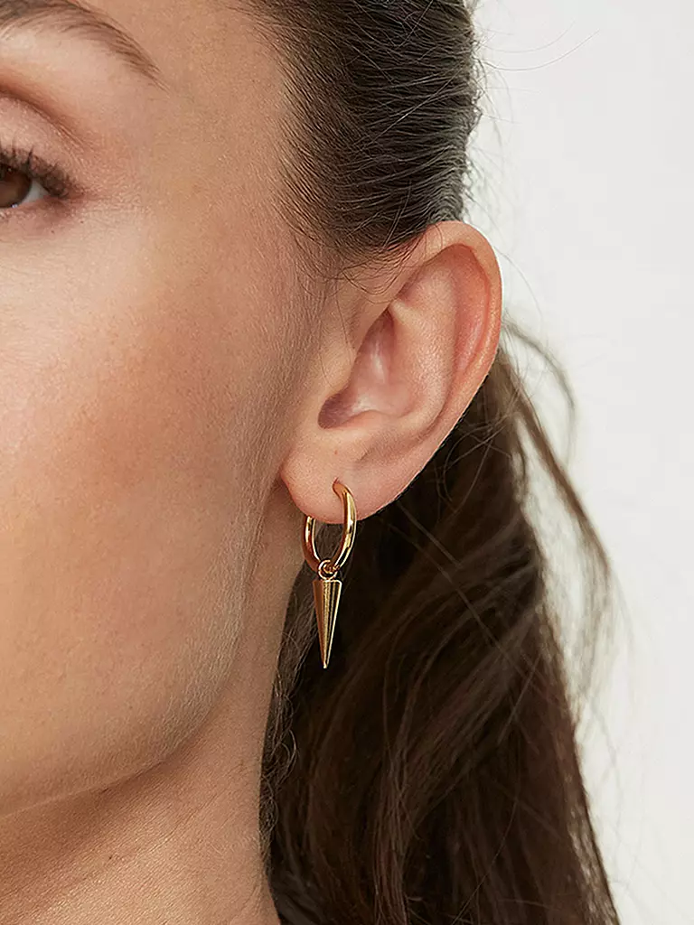 EDBLAD | Pendientes PEAK HOOPS Oro | Oro