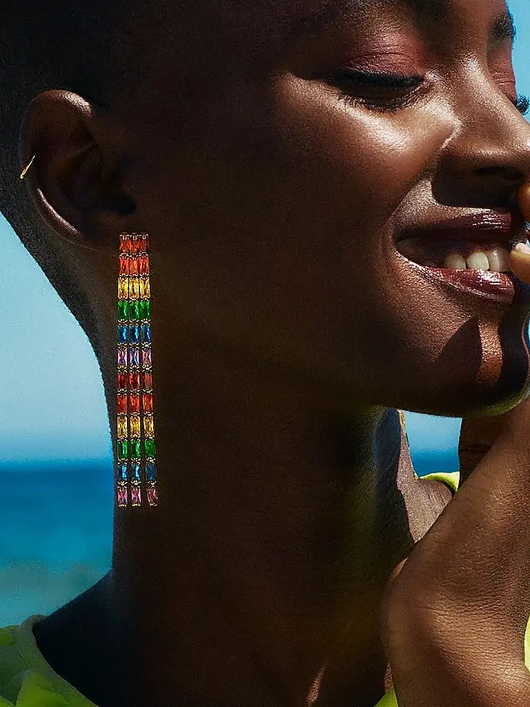 EDBLAD | Pendientes RAINBOW EARRINGS MAXI Oro | Oro