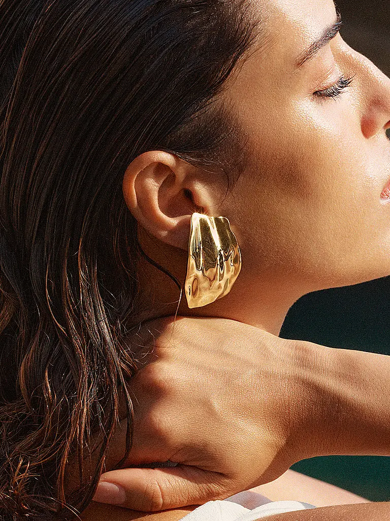 EDBLAD | Pendientes TIDAL Large Gold | 