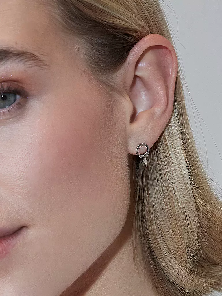 EDBLAD | Pendientes VENUS STUDS Steel | Plata