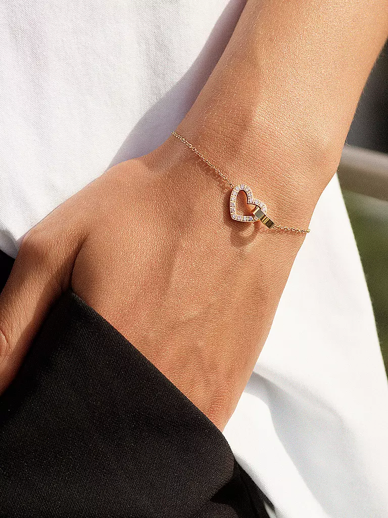 EDBLAD | Pulsera ETERNAL HEART BRACELET Oro | Oro