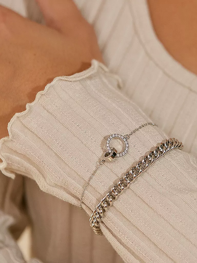 EDBLAD | Pulsera ETERNAL ORBIT BRACELET Steel | Plata