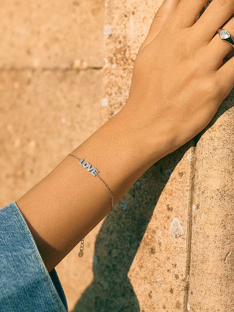EDBLAD | Pulsera LOVE Steel | Plata