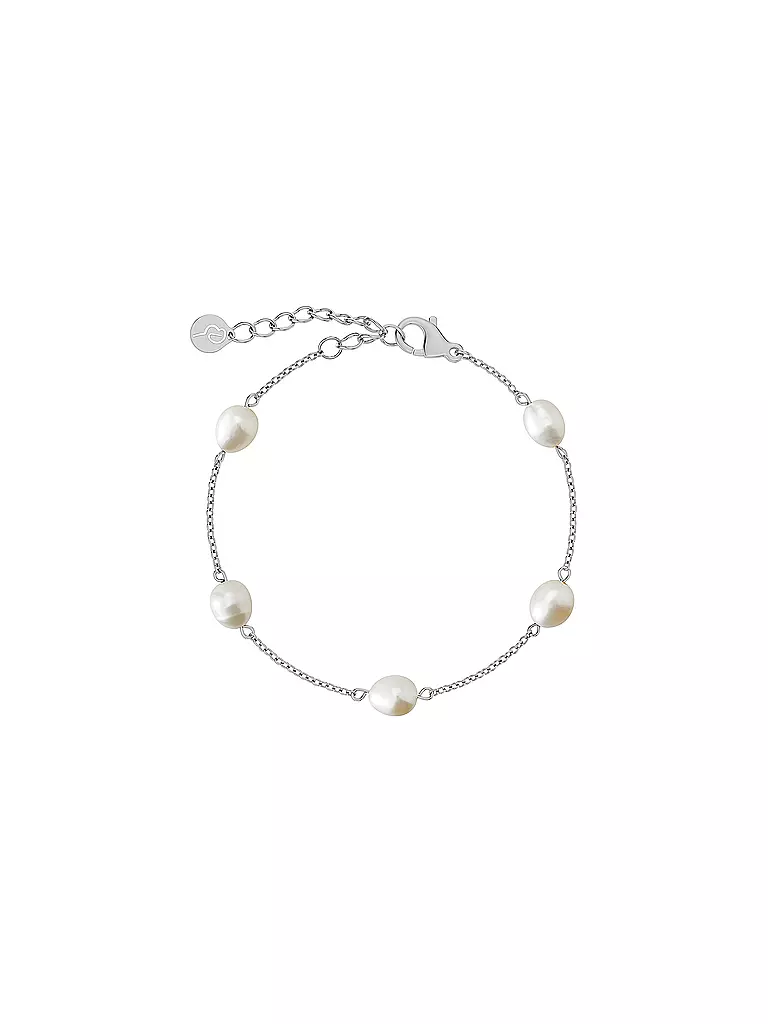 EDBLAD | Pulsera PERLA MULTI Acero | Plata
