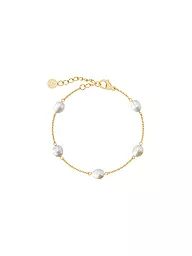 EDBLAD | Pulsera PERLA MULTI Acero | Oro