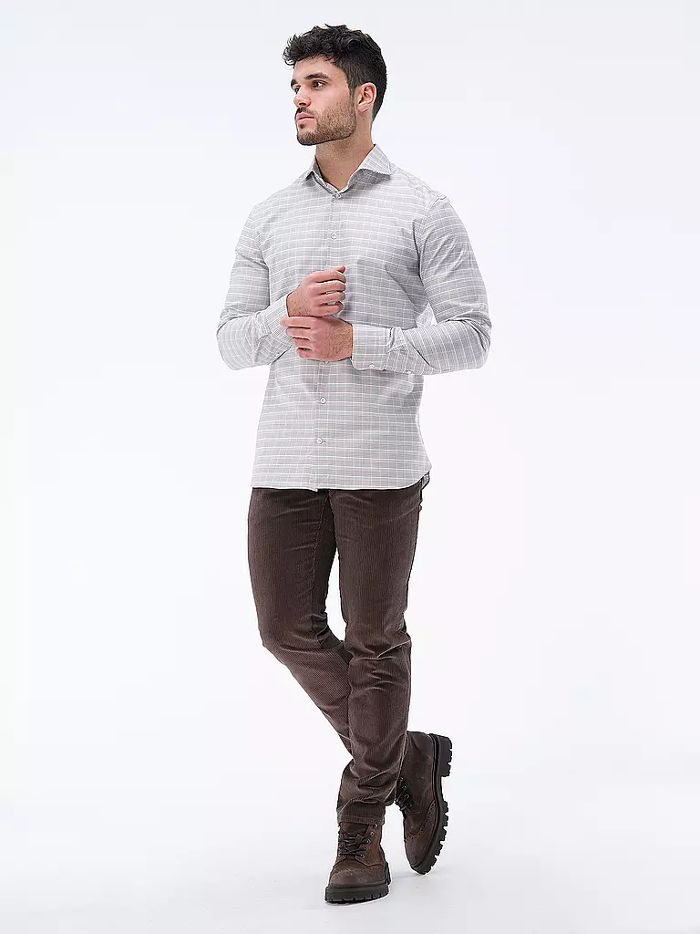 EDWARD COPPER | Camisa Tailored Fit | Beige