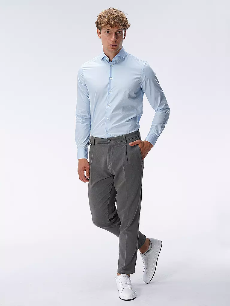 EDWARD COPPER | Hemd Tailored Fit | Azul claro