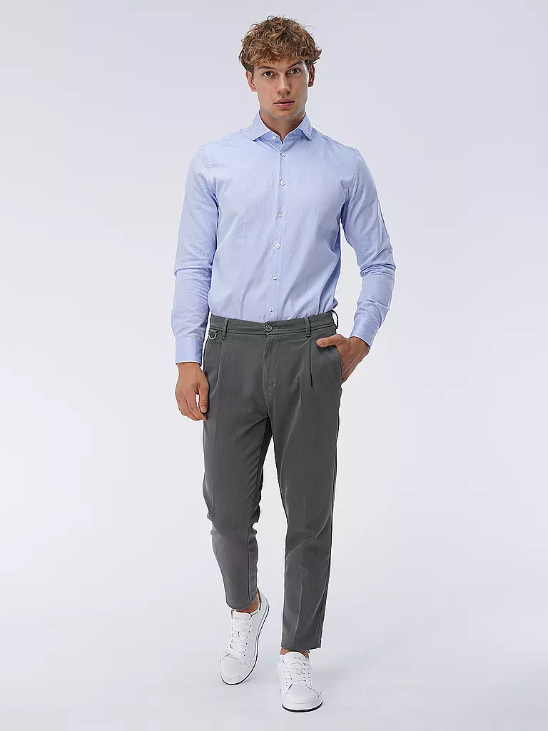 EDWARD COPPER | Hemd Tailored Fit | Azul claro