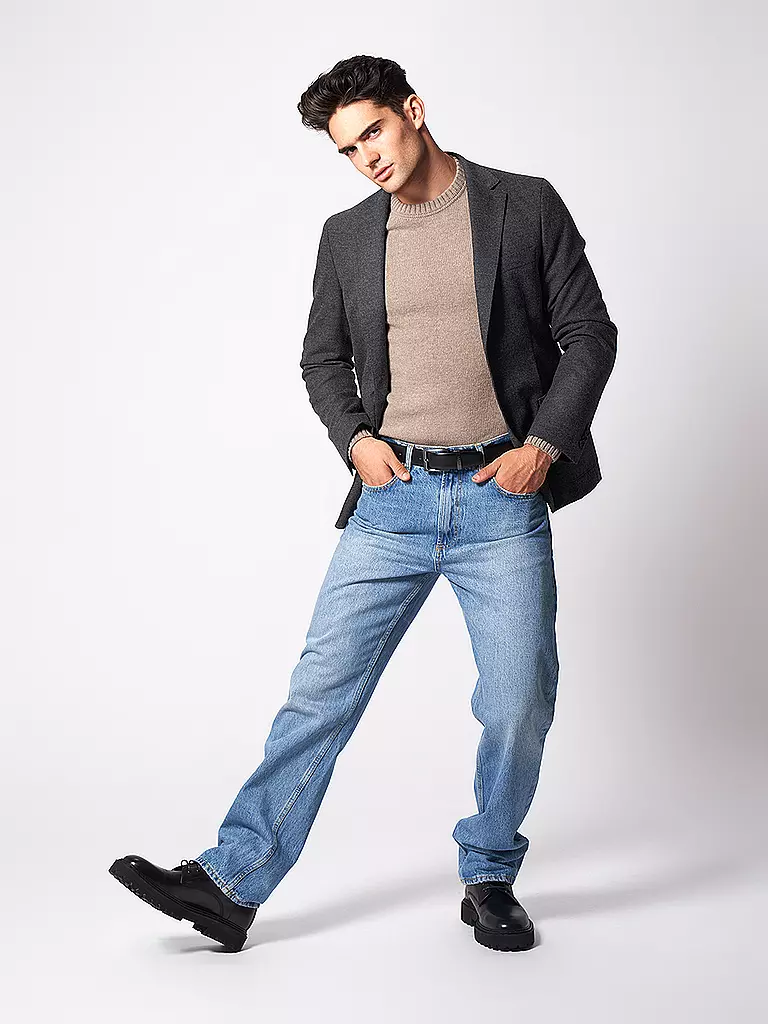 EIGHTYFIVE | Jeans Straight Fit DISTRESSED | Azul