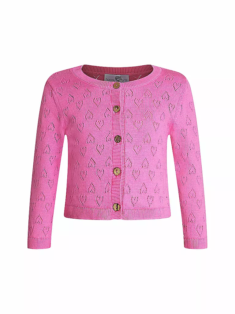 EISEND | Baby Strickjacke | Fucsia