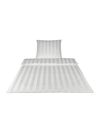 ELEGANTE | Ropa de cama de damasco " 70x90cm/140x200cm (Blanco)