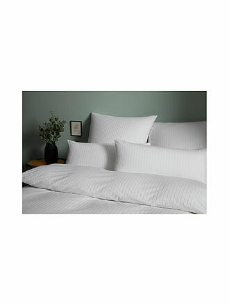 ELEGANTE | Juego de cama de punto Jersey SOLID 70x90cm / 140x200cm Blanco