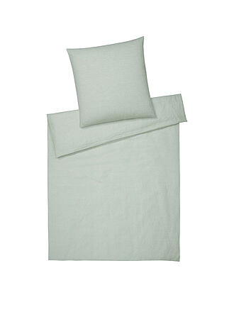 ELEGANTE | Ropa de cama de mezcla de lino 140x200cm BREEZE Pistacho