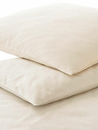 ELEGANTE | Juego de cama de damasco PAISLEY 70x90cm/140x220cm Crema