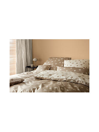 ELEGANTE | Ropa de cama de satén PAWS 70x90cm/140x200cm Crema