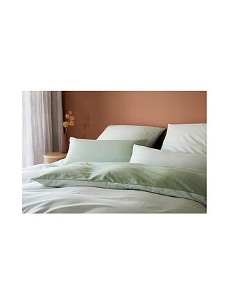 ELEGANTE | Juego de cama de franela reversible TENDER 140/200CM Verde