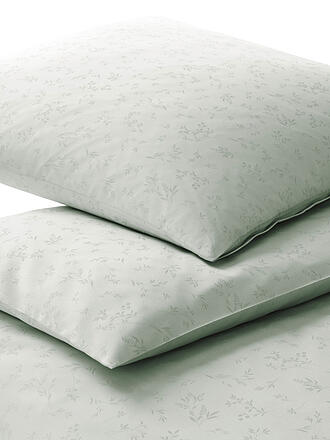 ELEGANTE | Ropa de cama de damasco DELIGHT 70x90cm/140x200cm Verde pastel