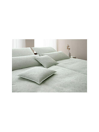 ELEGANTE | Ropa de cama de damasco DELIGHT 70x90cm/140x200cm Verde pastel