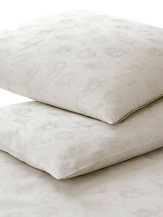 ELEGANTE | Ropa de cama de damasco POPPY 70x90cm/140x200cm Naturaleza