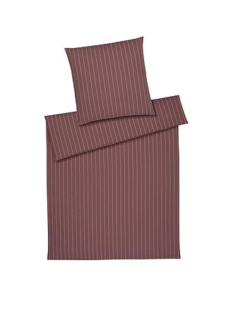 ELEGANTE | Ropa de cama de franela WINSTON 70x90cm/140x200cm palo de rosa
