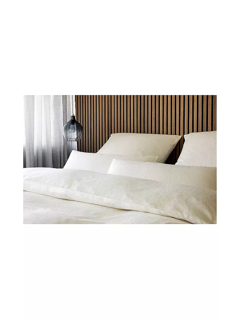 ELEGANTE | Juego de cama de damasco PAISLEY 70x90cm/140x220cm Crema | Crema