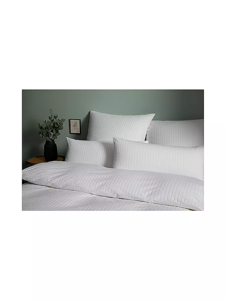 ELEGANTE | Juego de cama de punto Jersey SOLID 70x90cm / 140x200cm Blanco | Blanco