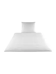 ELEGANTE | Ropa de cama de damasco Milano 70x90cm/140x200cm Naturaleza | Blanco