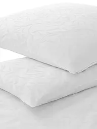ELEGANTE | Ropa de cama de damasco MURIEL 70x90cm/140x200cm Verde pastel | Blanco