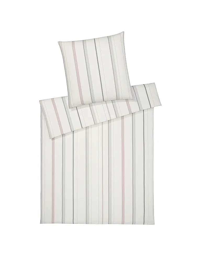 ELEGANTE | Ropa de cama de franela EDIMBURGO 70x90cm/140x200cm Crema | Beige