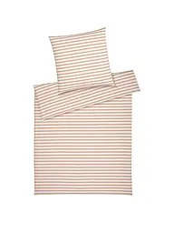 ELEGANTE | Ropa de cama de franela INVERNESS 70x90cm/140x200cm Antracita | Naranja